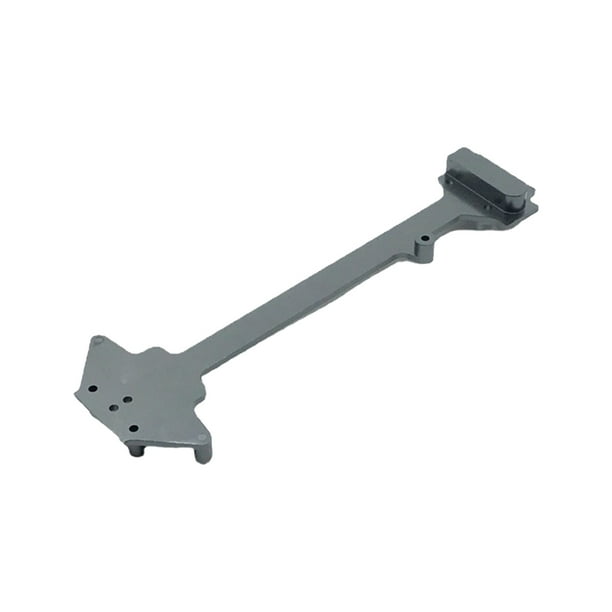 Vogacara Placa de segundo piso para coche teledirigido, placas de Metal para vehículo, modificación de juguete para automóvil, repuesto de repuesto Kits de construcción modelo Gris oscuro Vogacara FN012232-04B