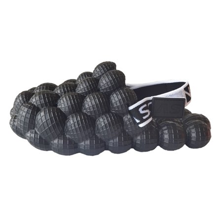 

Boys And Girls Casual Bubble Slides Soft Comfortable EVA Sandals With Removable Straps For Outdoor Spring And Summer