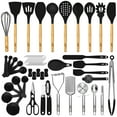 thumbnail image 5 of Kaluns Kitchen Utensils Set, 50 Piece Silicone And Stainless Steel Cooking Utensils, Dishwasher Safe and Heat Resistant Kitchen Tools, 5 of 8