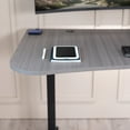 thumbnail image 4 of VIVO Dark Gray 63" x 32" Table Top for Adjustable Standing Desk Frames, 4 of 8