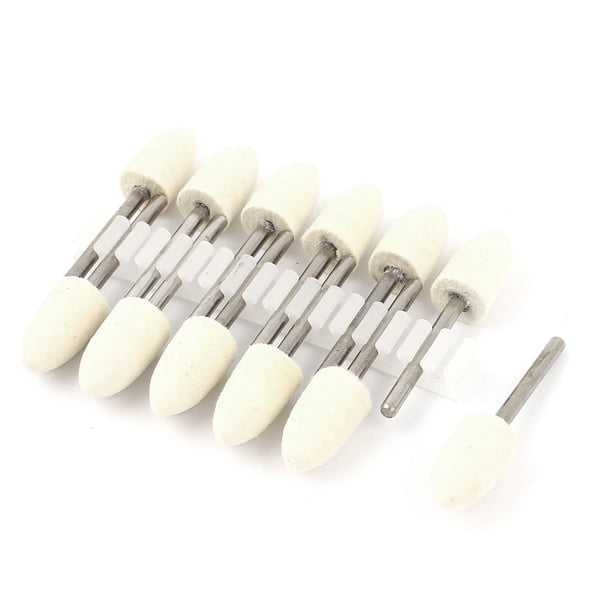 Hilos de pulido de fieltro de lana 12 x 3mm 10x18mm para la herramienta