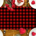 thumbnail image 7 of HongHeng Clearance Under $2.00 Valentine's Day Flower Table Flag Holiday Party Kitchen Living Room Decorative Tablecloth Linen Printing Tea Table Cloth, 7 of 7