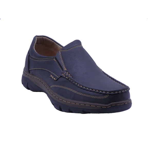 Mens Shoes Casual Comfort Slip On Black US8.5