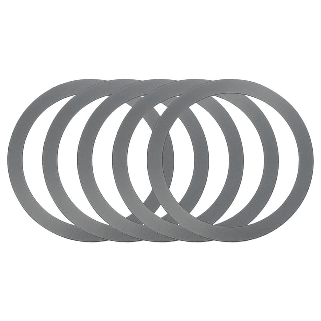 5Pcs Magnetic Adapter Ring, Magnetic Wireless Charger Conversion Kit, Grey