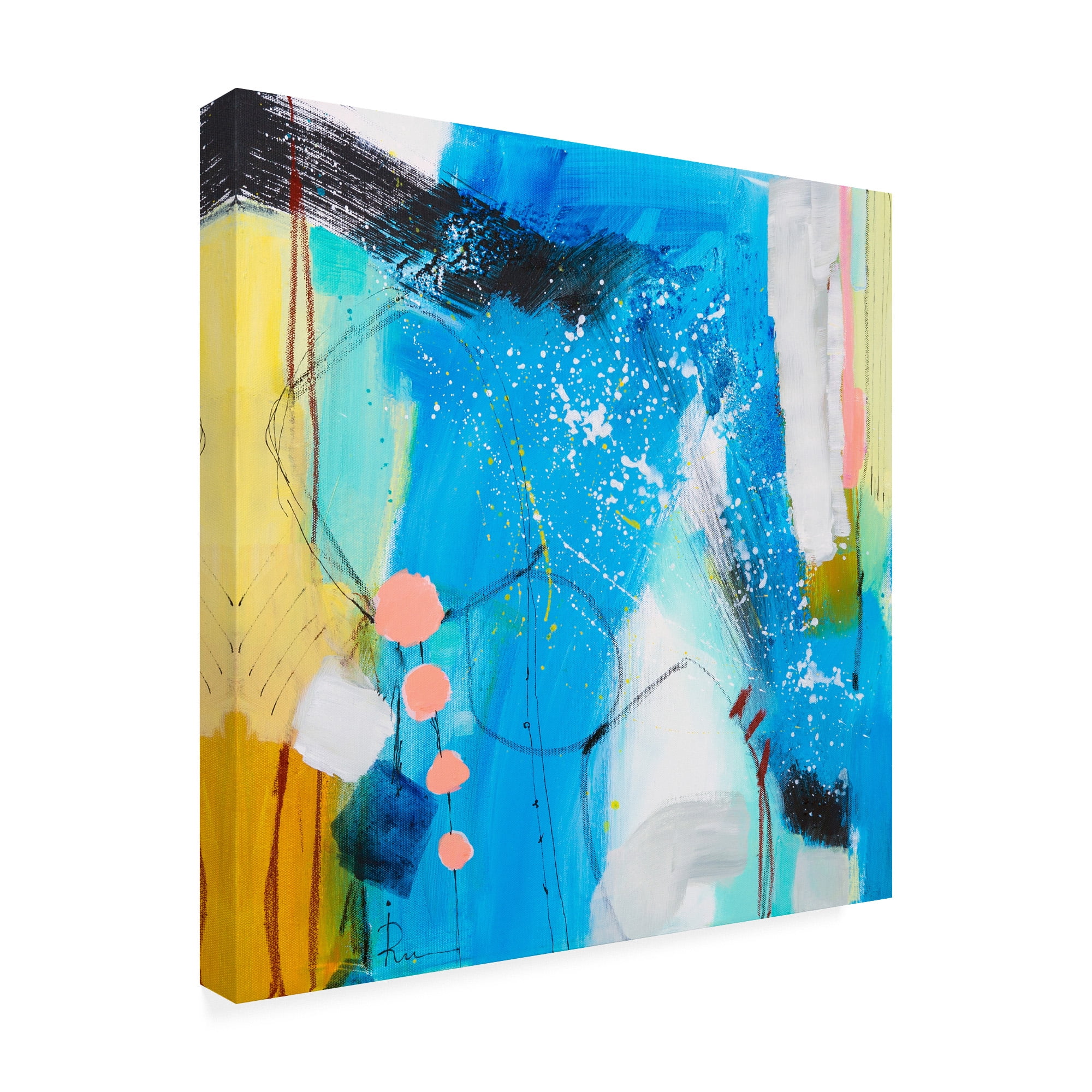 Trademark Fine Art 'Ira Ivanov Paint Expression Study 10' Canvas Art by Ira Ivanov