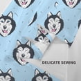 thumbnail image 6 of Yiaed Husky Head Print Tapestry for Bedroom,Tapestry Wall Tapestries, Tapestry Aesthetic for Living Room Dorm Room 51" X 60", 6 of 6