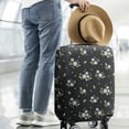 thumbnail image 2 of Pioneer Flower Floral Print Pattern Luggage Cover Fashion Suitcase Cover Baggage Covers Fit 25-28 Inch Luggage (Go Travel), 2 of 5