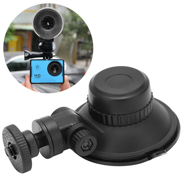VGEBY Suction Cup For Action Camera Accessories For Car Mount Glass Holder Suction Cup Mount,360° Rotation Suction Cup,Camera Suction Cup