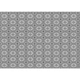 thumbnail image 1 of Ahgly Company Indoor Rectangle Patterned Gray Cloud Gray Area Rugs, 5' x 8', 1 of 6