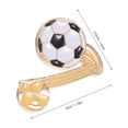 thumbnail image 2 of PTOOTP 10Ud Pin De De Fútbol En Metal Esmaltado Accesorio Para Y, 2 of 8