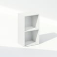 thumbnail image 2 of Furinno Reed 2-Tier Open Shelf Multipurpose Closet & Clothing Storage, Storage Organizer, White, 2 of 6