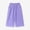 Purple, variant on Rvasteizo Toddler Girls Wide Leg Pants Fall Winter Elastic Waist Cotton Fabric Fashion Casual Bottoms for Kids 1-9Y 1 Years
