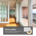 thumbnail image 4 of OULII Guide Wheel Roller Silver Stainless Steel Vibration Resistance for Cabinet Rails Windows 1Set, 4 of 8