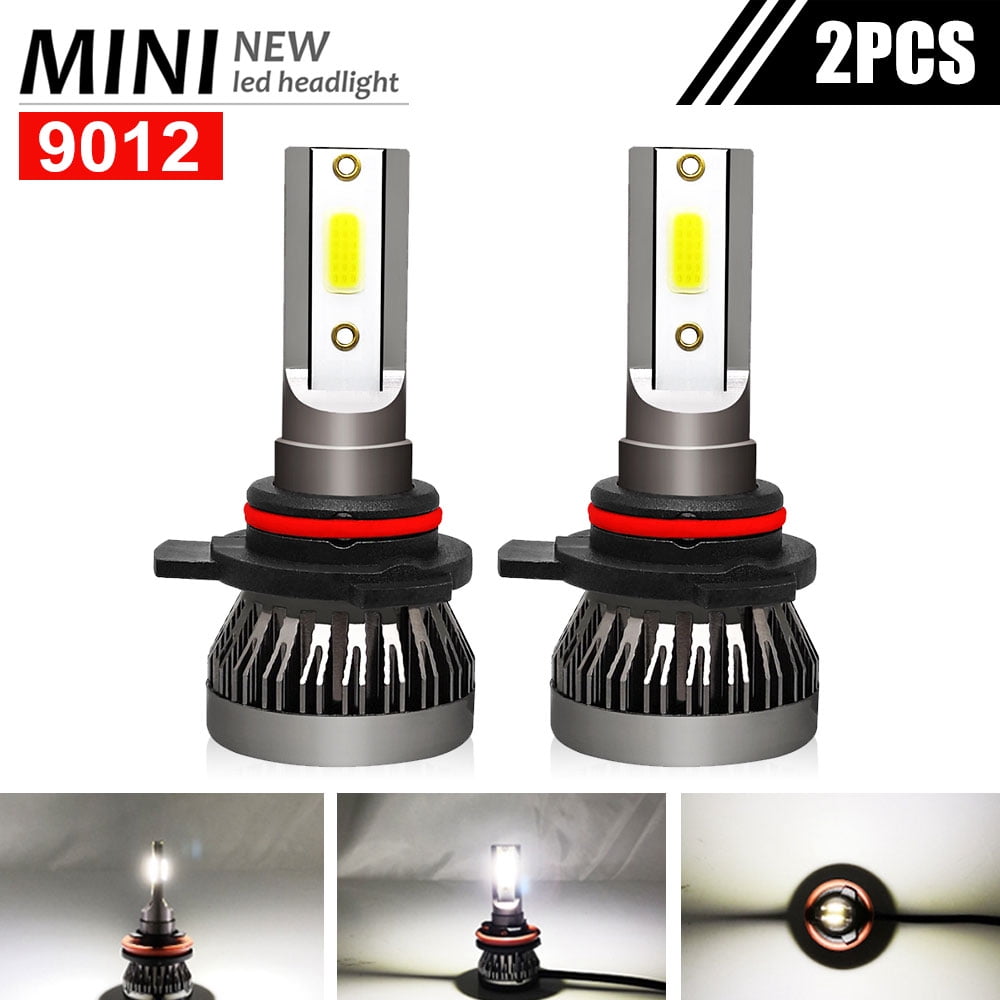 2x 9012 LED Headlight Bulbs Conversion Kit for Chrysler 200 300 2011-2015 6000K
