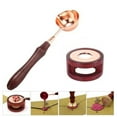 thumbnail image 3 of Mango de palisandro, cera en forma de octágono para proyectos de sellos de cera elegantes, 3 of 8