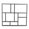 thumbnail image 4 of Molde de ladrillo de hormigón, molde reutilizable para hacer caminos, herramientas de jardín hechas a mano manualmente JShteea El nuevo, 4 of 8