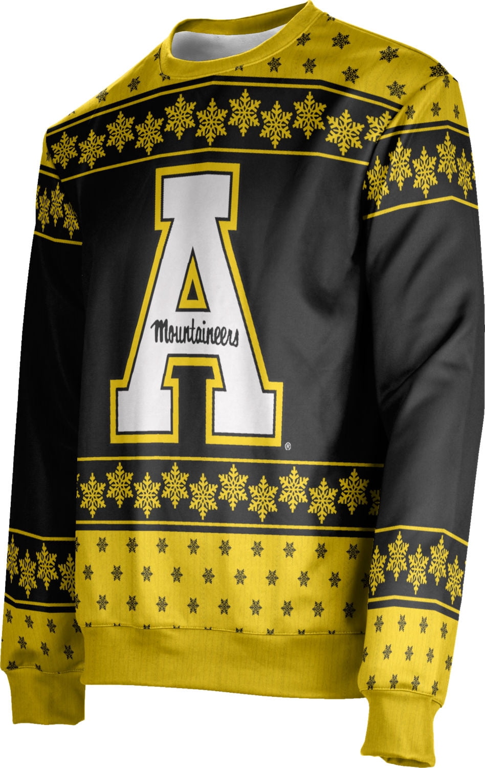 Men's Appalachian State University Ugly Holiday Snowflake Sweater ...