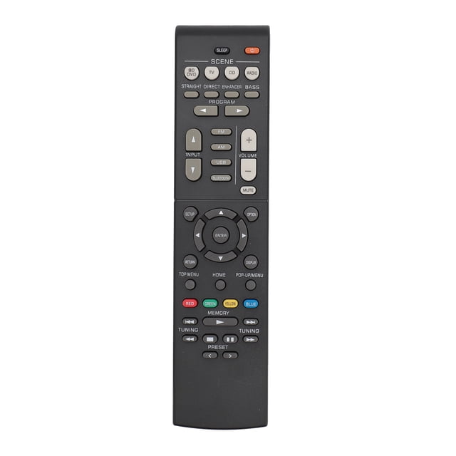 RAV561 ZZ4321 Mando a distancia de repuesto Receptor AV remoto para RX V385 YHT 4950UBL YHT 4950U