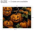 thumbnail image 2 of Pumpkin Elegant Polyester Indoor Rugs - Stylish Modern Floor Mat for Comfort and Décor, Ideal Home Accent Piece for Living Room, Bedroom, or Office - Durable Quality, 2 of 6