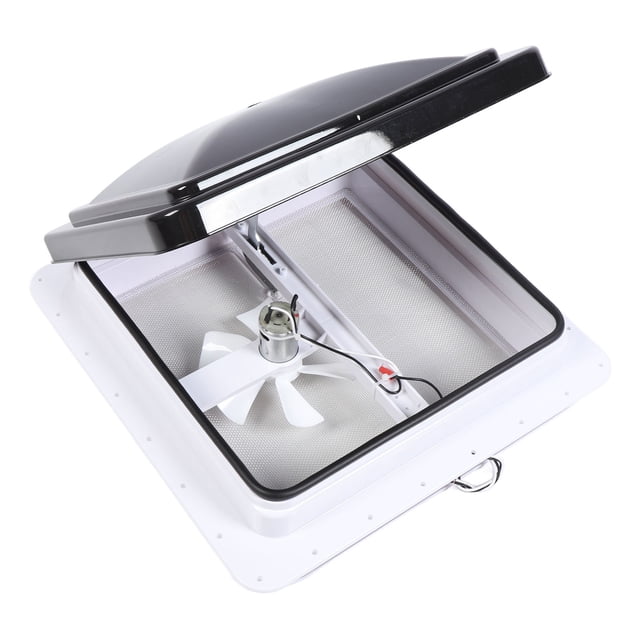 Ventilación De Techo Para Vehículos Recreativos De 14 Pulgadas, Ventilador De Ventilación Para Vehículos Recreativos De 12 V, Intercambio De Aire Rápido, Hoja De 6 Pulgadas