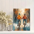 thumbnail image 2 of Qisvanset Framed Canvas Wall Art 12x16 Inch Colorful Biker Animal Kids Nursery Room Wall Decor, 2 of 5