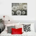 thumbnail image 4 of COMIO White Dandelion Modern Wall-Art Large Canvas Prints Bedroom Wall Art Paintings for Living Room Office Decoration Rustic Wall Decor, 4 of 4