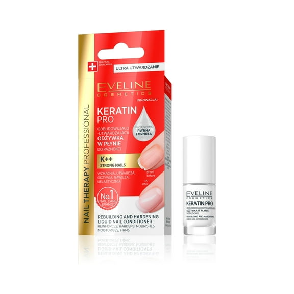 Eveline Cosmetics Keratin Pro Rebuilding and Hardening Liquid Nail Conditioner