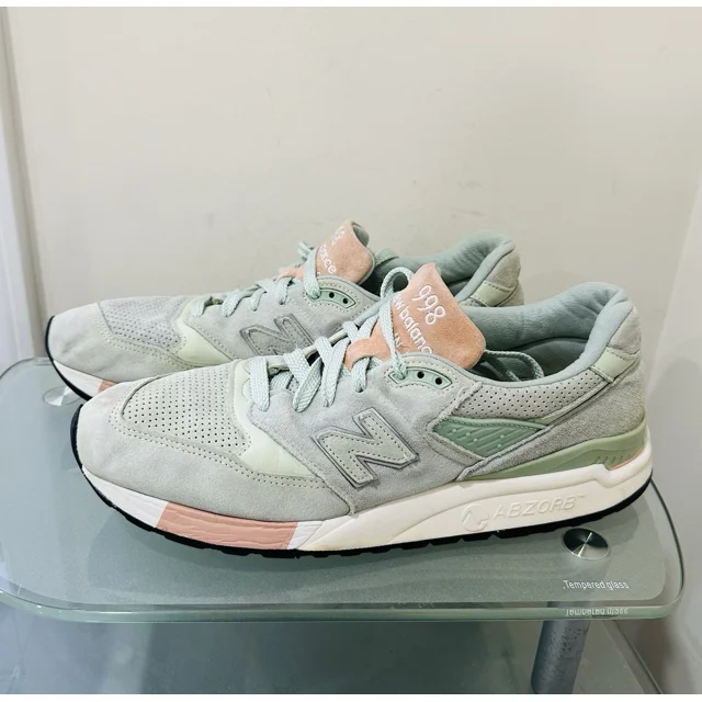 New Balance Concepts x Tannery Mint Size 13 Mens Shoes M998TNY without insoles