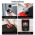 thumbnail image 4 of Café Réutilisable, Filtre à Café en Acier Inoxydable Simple à Utiliser, pour Machines à Café de Cuisine, 4 of 8