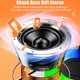 thumbnail image 4 of Soporte para teléfono móvil con altavoz Bluetooth inalámbrico, batería externa de 1500 mAh y base de carga plegable, 4 of 6