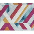 thumbnail image 6 of Rugs America Mika MO40A Passionfruit Geometric Contemporary Orange Area Rug, 8'x10', 6 of 7