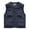 Dark Blue, variant on Wancir Men's Casual Lightweight Outdoor Fishing Work Safari Travel Photo Cargo Vest Jacket Multi Pockets