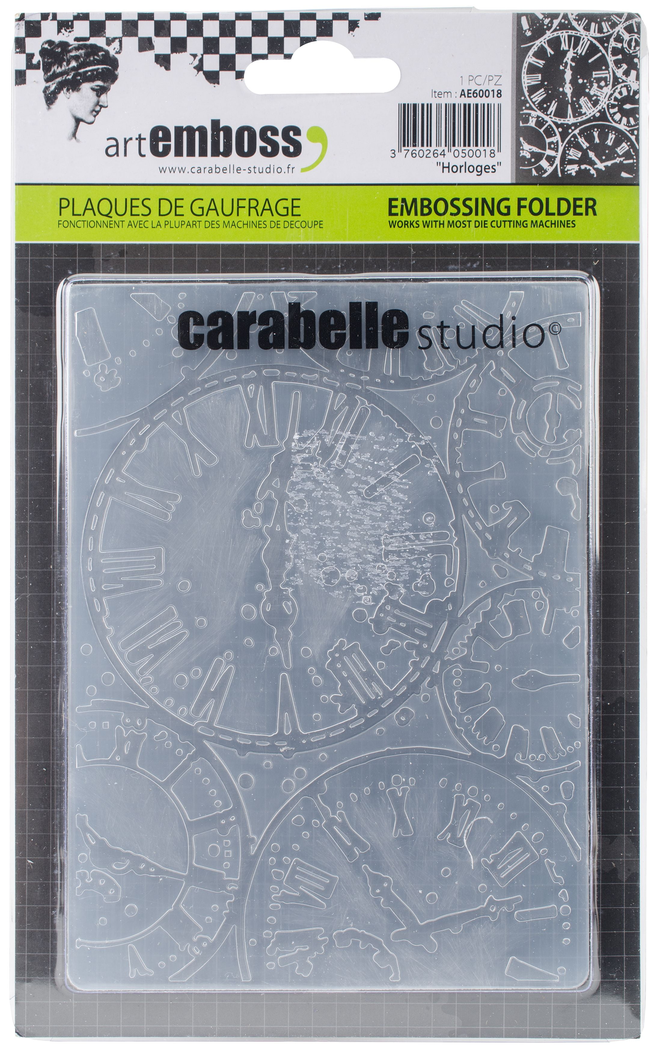 Carabelle Studio Embossing FolderHorloges