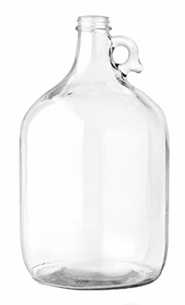 Home Brew Ohio One Gallon Glass Jug With Twin Bubble Airlock