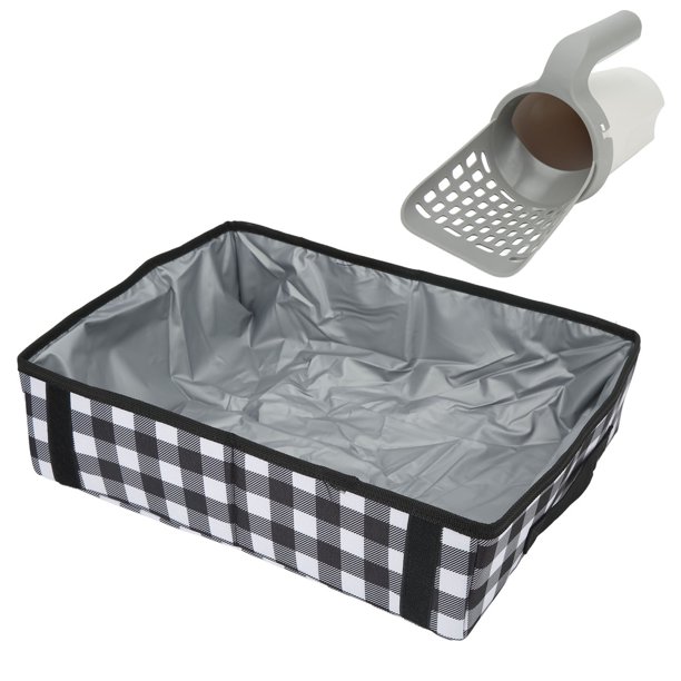 Integrated Cat Litter Scoop, Easy To Waterproof Large Capacity Cat