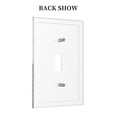 thumbnail image 2 of Disketp Butterfly Over Lavender Decorative Light Switch or Outlet Wall Plate with Safety Cover-Style T, 2 of 6