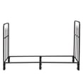 thumbnail image 4 of YeekTok Double Row Practical Splicing Firewood Holder, Weatherproof Powder-Coated Finish, Black, 4 of 10