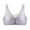 ZD-Purple, variant on XFLWAM Women's Mesh Floral Lace Lightweight Bras Full Figure No Underwire Bra Push Up Comfy Breathable Everyday Bralettes