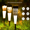 thumbnail image 4 of Solar Outdoor Light, Flashing Color Changing LED Solar Outdoor Light, Solar Garden Light for Walkway Garden Courtyard,B, 4 of 6