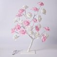 thumbnail image 2 of Rose Flower Tree Lamp with 24 Warm White LED Lights, Detachable Base Simulation Flower Light, USB Powered Multicolor Night Light for Home Bedroom Decor (P-B), 2 of 7