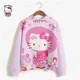 thumbnail image 2 of Sudadera de calle para mujer, sudaderas con capucha para mujer, sudaderas con estampado de dibujos animados, sudadera corta con estampado de HELLO KITTY para mujer, 2 of 5