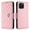 Pink, variant on for iPhone 15 Pro Max Wallet Case, Elegant Card Holder Cash Slot PU Leather Kickstand Wrist Strap Shockproof Protective Flip Women Girls Case Cover for iPhone 15 Pro Max, Pink