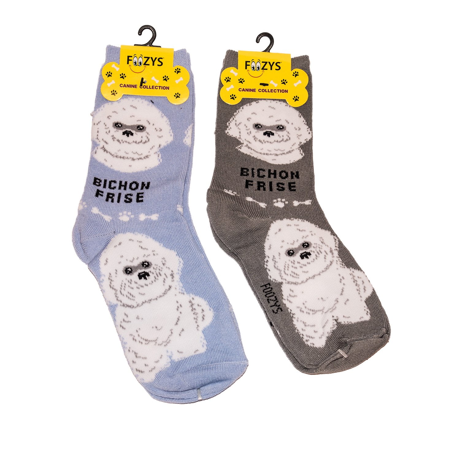 Weimaraner Dog Socks 2 Pairs Women's Foozys Canine Large Puppy Breed Cute Dogs 