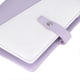 thumbnail image 2 of A6 Budget Binder Multifunctional Compartment Design Portable PU Leather Notebook Binder for Office School Purple, 2 of 3