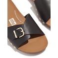 thumbnail image 6 of Fitflop Women's Iqushion Adjustable Buckle Leather Slides, 6 of 7