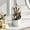 Transparent, variant on Upgraded Trendy Makeup Brush Organizer with Lid, 360 Rotating Cosmetic Organizer with 3 Compartments, Convenient Sliding Door,Waterproof Dustproof Beauty Brushes Storage Container for Vanity Table