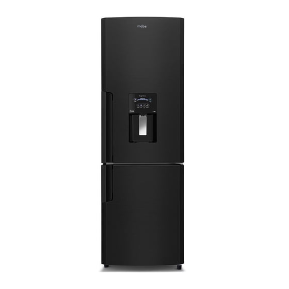 Refrigerador 11 Pies Mabe Bottom Mount Con Despachador de Agua RMB300IZMRP0 Negro