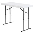 thumbnail image 4 of Mesa plegable ajustable de altura comercial Granito blanco, 4 of 8