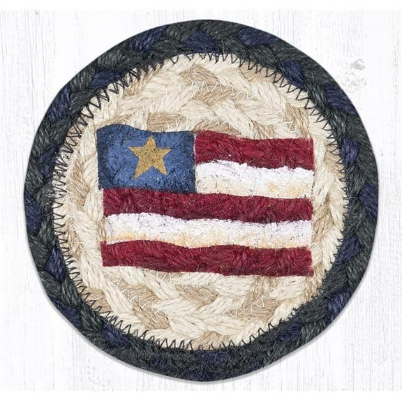 Capitol Importing 31-IC015PSF 5 x 5 in. IC-15 Primitive Star Flag Printed Coaster