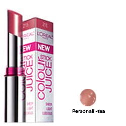 Loreal Colour Juice - Loreal Colour Juice Stick Sheer Light Lucious, Personali-Tea - 2 Each